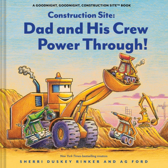 Construction Site Dad And His Crew