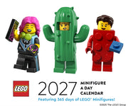 Lego Minifigure A Day Calendar 2027 By Lego