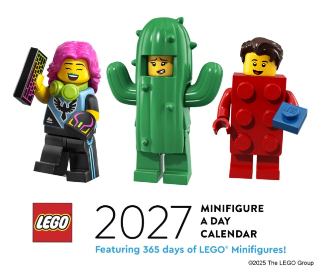 Lego Minifigure A Day Calendar 2027 By Lego