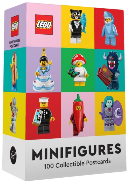 Lego Minifigures 100 Postcards