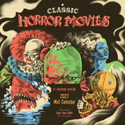 Classic Horror Movies Wall Calendar 2027 By Diseno, Ricardo
