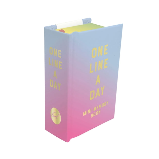 Radiant Glow Mini One Line A Day By Chronicle Books