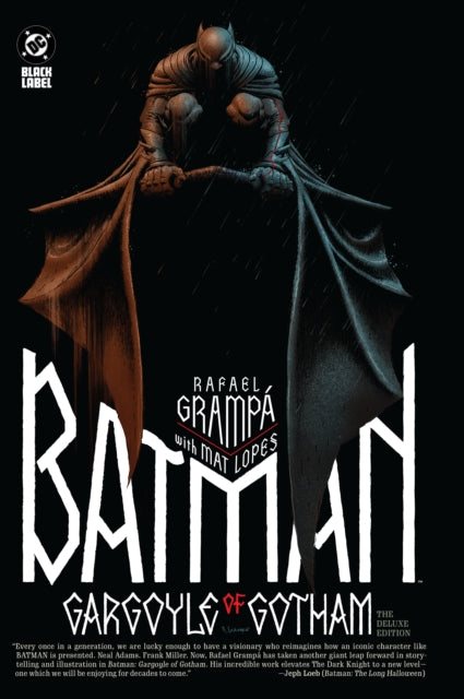 Batman Gargoyle Of Gotham The Deluxe Edi By Grampa, Rafael