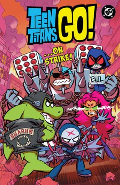 Teen Titans Go On Strike By Fisch, Sholly