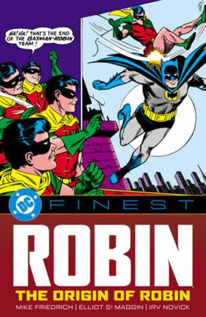 Dc Finest Robin The Origin Of Robin By Friedrich, Mike