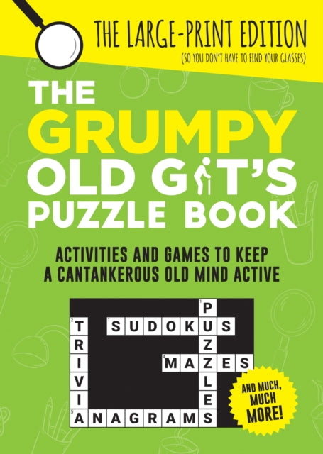 Grumpy Old Gits Puzzle Book Large Print