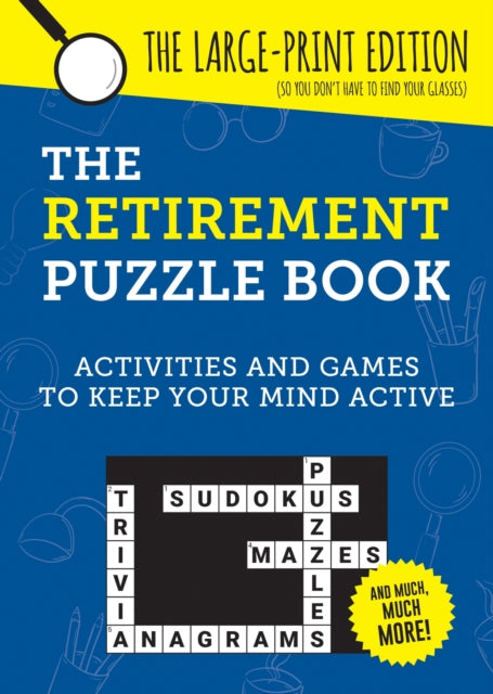 Retirement Puzzle Book Large Print Ed