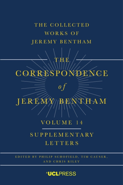 Correspondence Of Jeremy Bentham Volume By Schofield, Philip