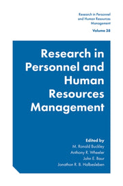 Research In Personnel & Human Resources