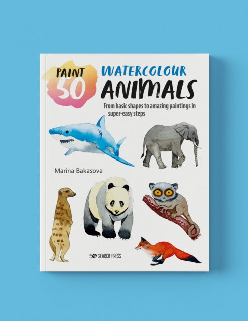 Paint 50 Watercolour Animals By Bakassova, Marina