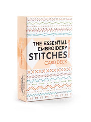 Essential Embroidery Stitches Card Deck