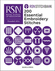 Rsn Stitch Bank 200 Essential Embroidery By Kay-williams, Susan