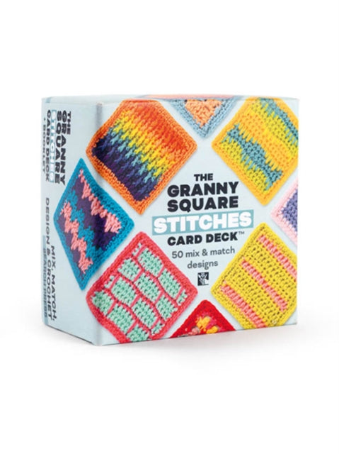 Granny Square Stitches Card Deck By Montgomerie, Claire