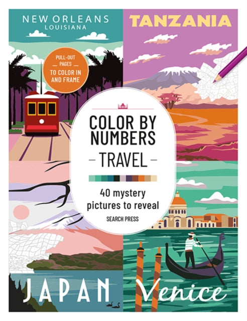 Color By Numbers: Travel