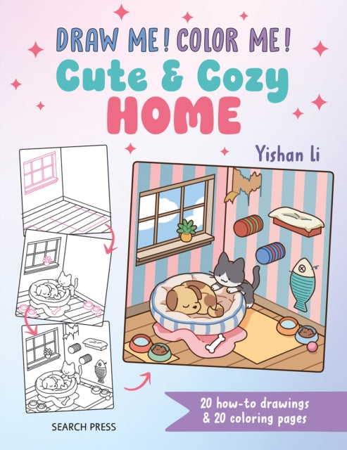 Draw Me Color Me Cute & Cozy Home By Li, Yishan