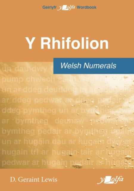Rhifolion Y Welsh Numerals
