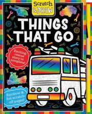 Scratch & Draw Things That Go