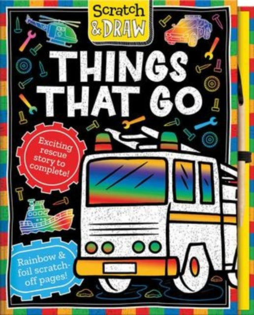 Scratch & Draw Things That Go