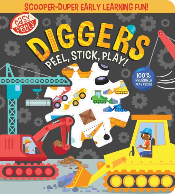 Easy Peely Diggers Peel Stick Play