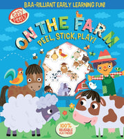 Easy Peely On The Farm Peel Stick Play