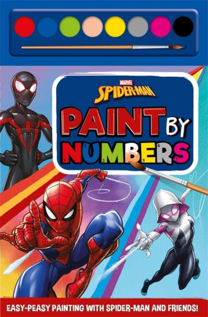 Marvel Spiderman Paint By Numbers By <![cdata[]]>