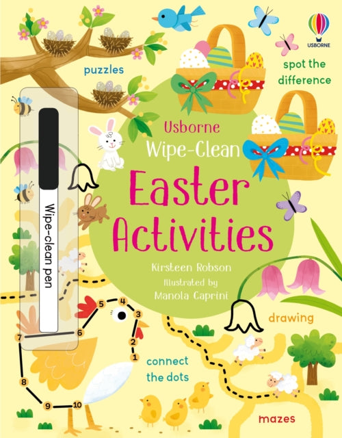 Wipe Clean Easter Activities
