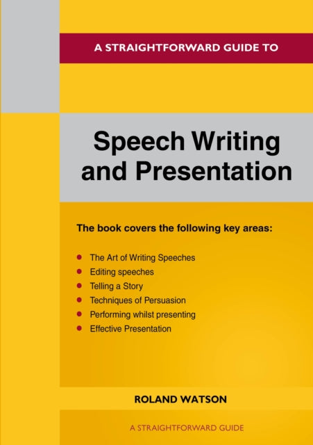 Speech Writing & Presentation