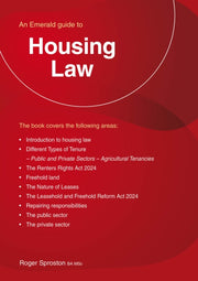 Emerald Guide To Housing Law