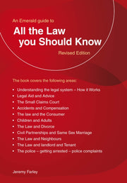 All The Law You Should Know By Farley, Jeremy