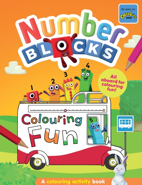 Numberblocks Colouring Activity Book