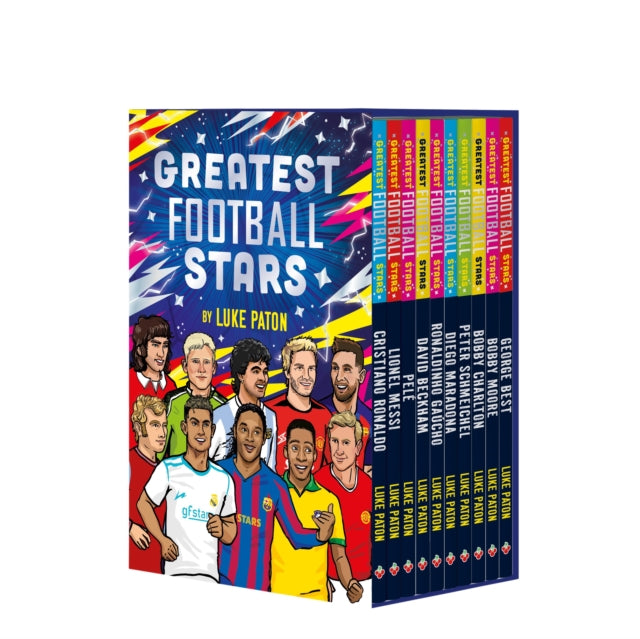 Greatest Football Stars 10 Book Collecti
