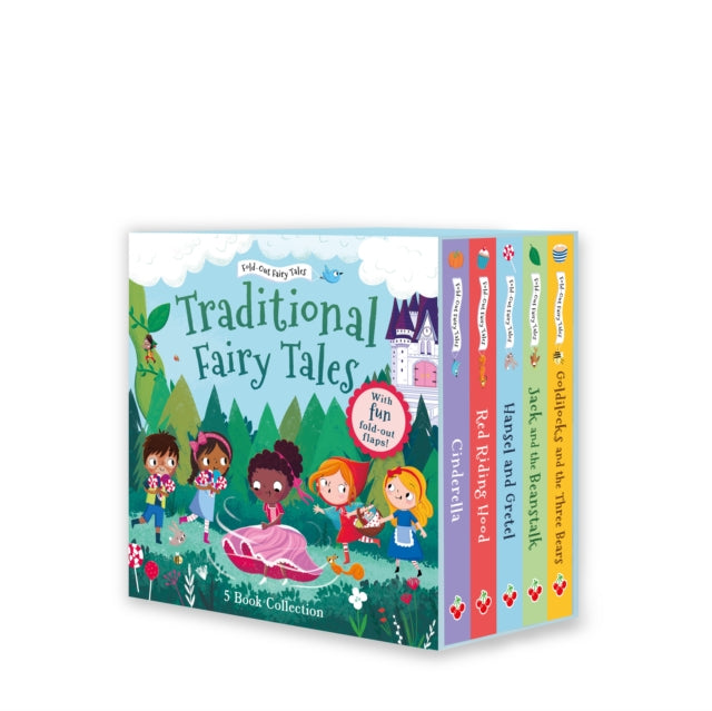 Fold Out Fairy Tales/5 Book Collection By Sweet Cherry Publish