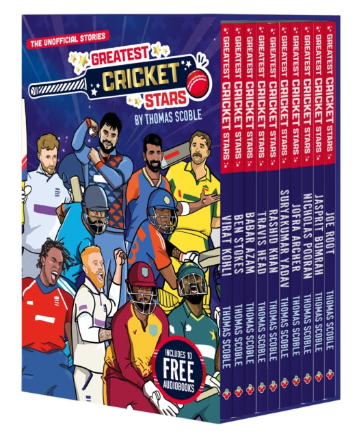Greatest Cricket Stars 10 Book Collectio