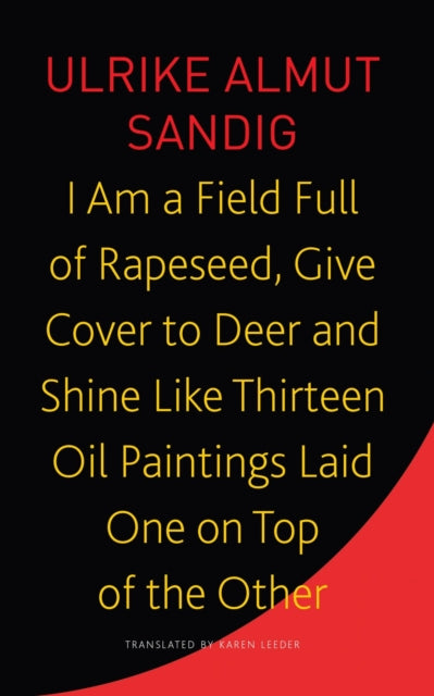 I Am A Field Full Of Rapeseed Give Cover