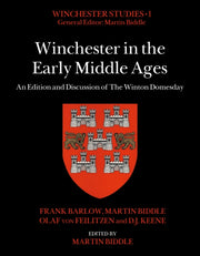 Winchester In The Early Middle Ages