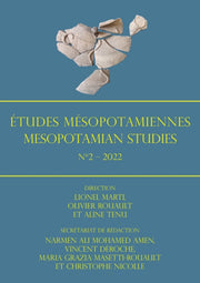 Tudes Msopotamiennes Mesopotamian Studie