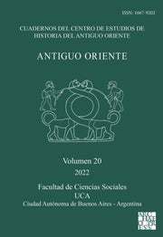Antiguo Oriente Vol 20 2022
