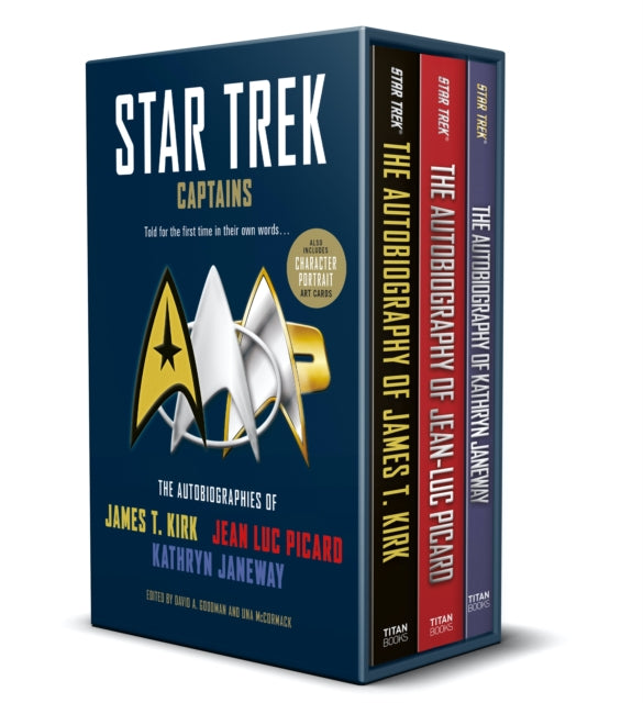 Star Trek Captains The Autobiographies By Mccormack, Una