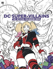 Dc Super Villains Official Colouring Bk
