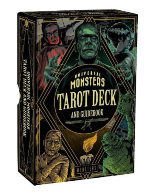 Universal Monsters Tarot Deck & Guidebk By Titan Books