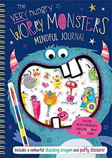 Very Hungry Worry Monsters Mindful Journ