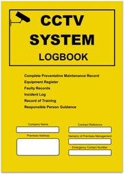 Cctv System Logbook