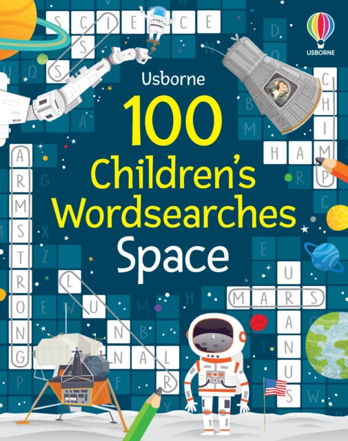 100 Childrens Wordsearches Space By Clarke, Phillip
