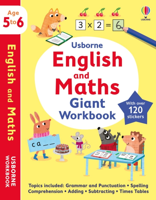 English & Maths Giant Workbook 5-6