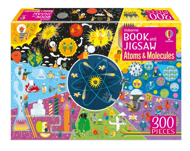 Usborne Book & Jigsaw Atoms & Molecules