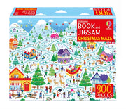 Usborne Book & Jigsaw Christmas Maze