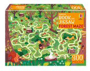 Usborne Book And Jigsaw Forest Mazes