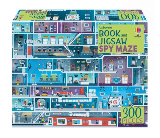 Usborne Book & Jigsaw Spy Maze