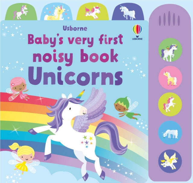 Babys Very First Noisy Book Unicorns By Watt, Fiona