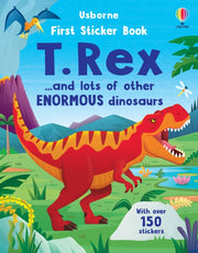 T Rex & Lots Of Other Sticker Book By Beecham, Alice